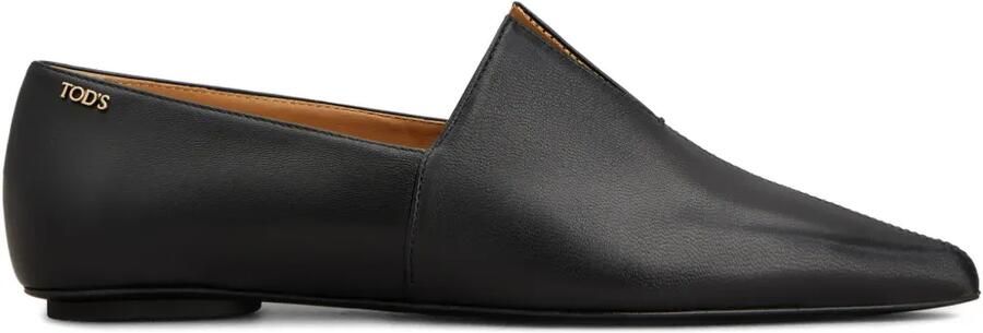 Tod's Ballerina's met puntige neus Zwart