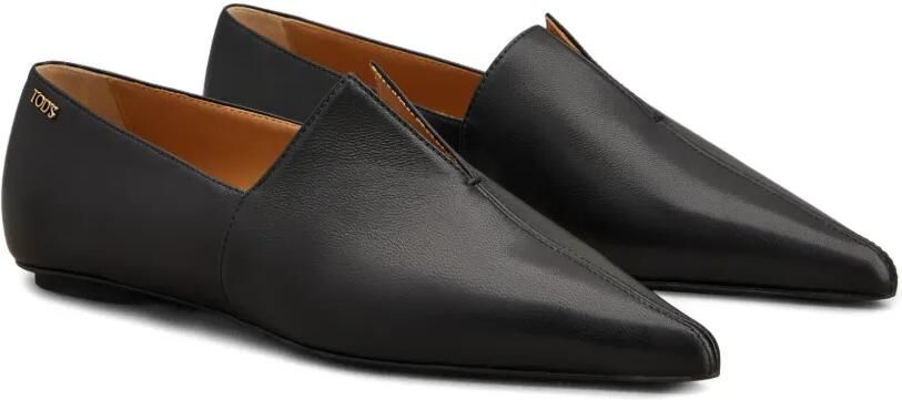Tod's Ballerina's met puntige neus Zwart - Foto 4