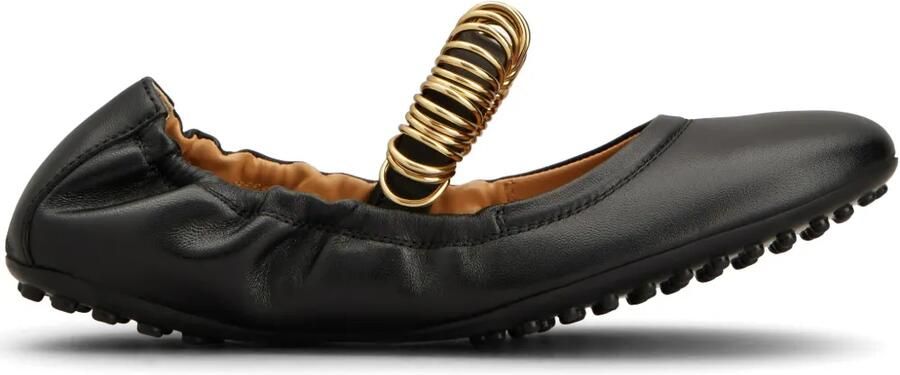 Tod's Ballerina's met ring detail Zwart