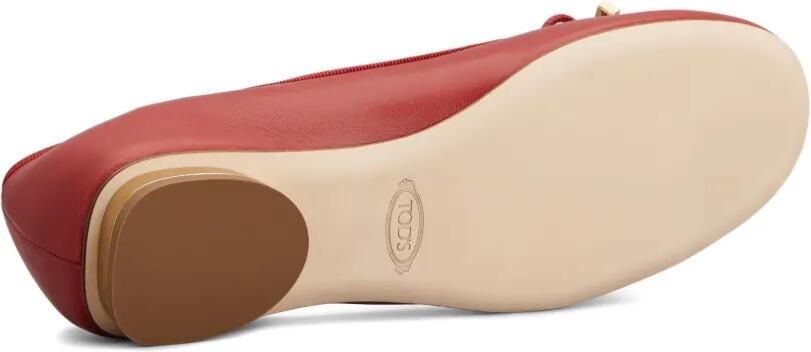 Tod's Ballerina's met strikdetail Rood - Foto 5