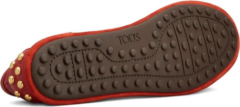 Tod's Ballerina's met studs Rood - Foto 4