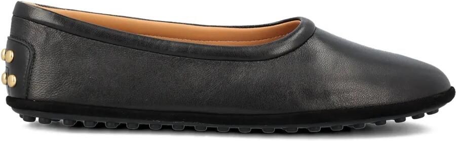 Tod's Ballerina's met studs Zwart