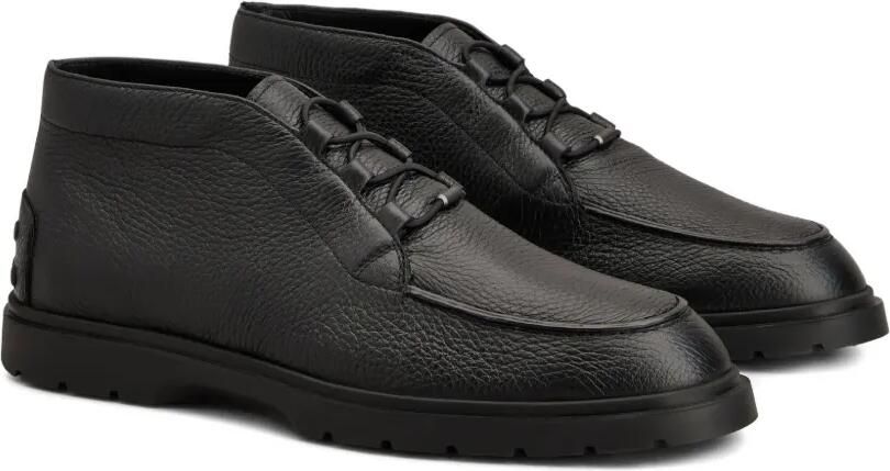 Tod's Bewerkte laarzen met veters Zwart - Foto 3