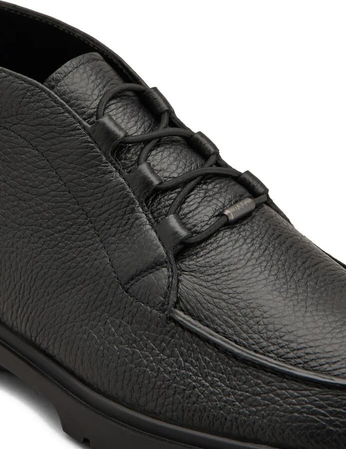 Tod's Bewerkte laarzen met veters Zwart - Foto 2