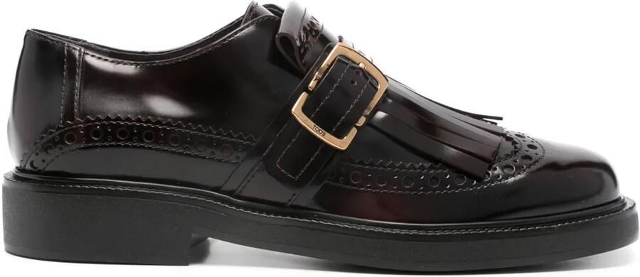 Tod's Brogues met gespbandje Rood