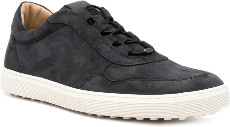 Tod's Cassetta sneakers van suède Blauw - Foto 2