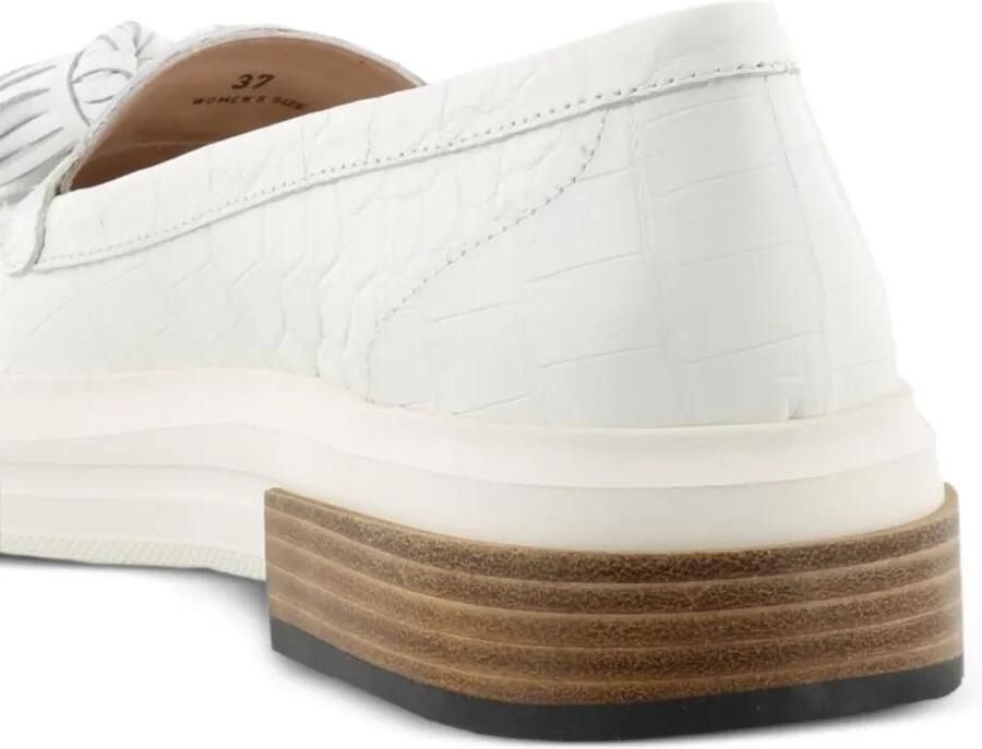 Tod's casual platform tassel loafers Wit - Foto 2