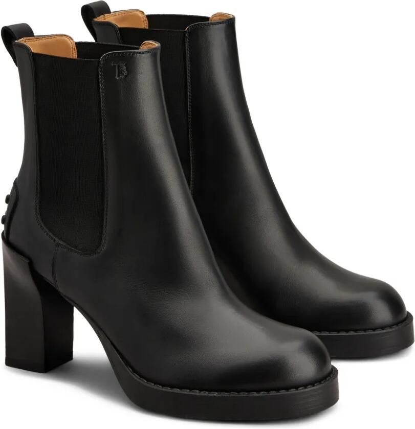 Tod's Chelsea leren laarzen Zwart - Foto 2