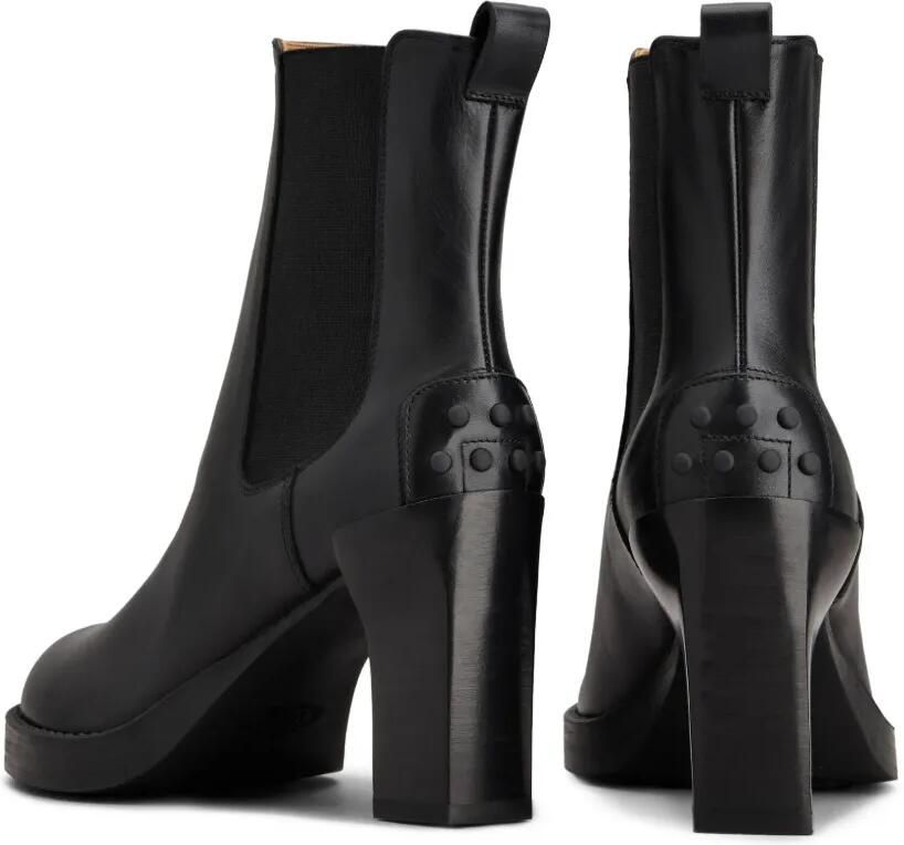 Tod's Chelsea leren laarzen Zwart - Foto 3