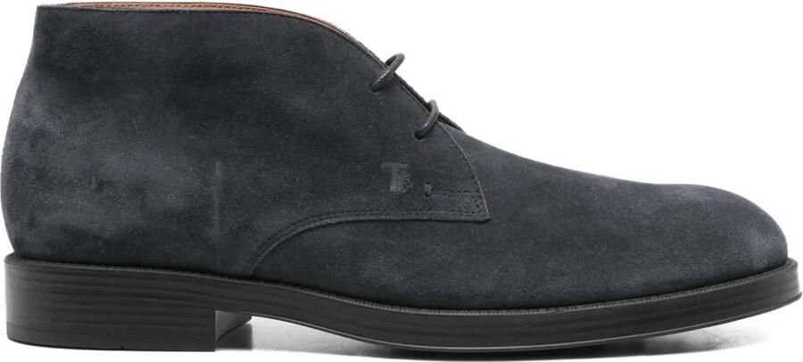Tod's Chukka suède veterlaarzen Blauw
