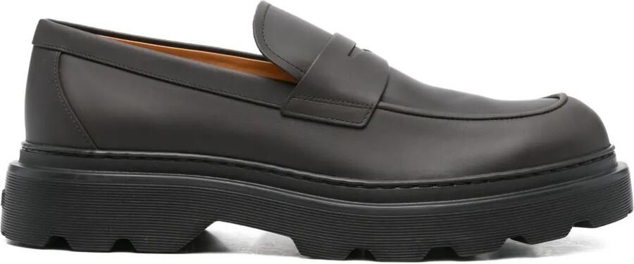 Tod's Chunky penny loafers Zwart