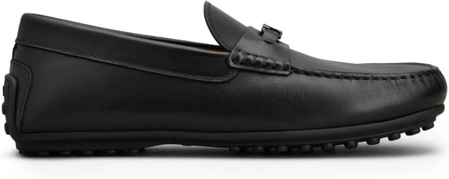 Tod's City Gommino 76 L loafers met detail Zwart
