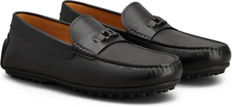 Tod's City Gommino 76 L loafers met detail Zwart - Foto 5