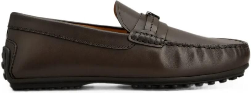 Tod's City Gommino leren loafers Bruin