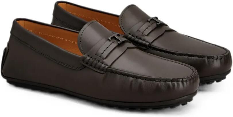 Tod's City Gommino leren loafers Bruin - Foto 4