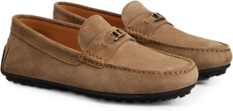 Tod's City Gommino leren loafers Bruin - Foto 4