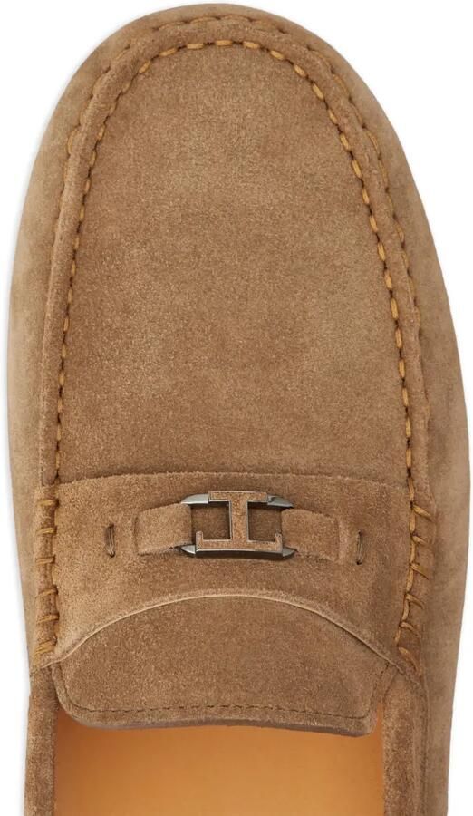 Tod's City Gommino leren loafers Bruin - Foto 2