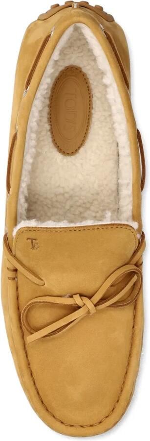 Tod's City Gommino nubuck loafers Beige
