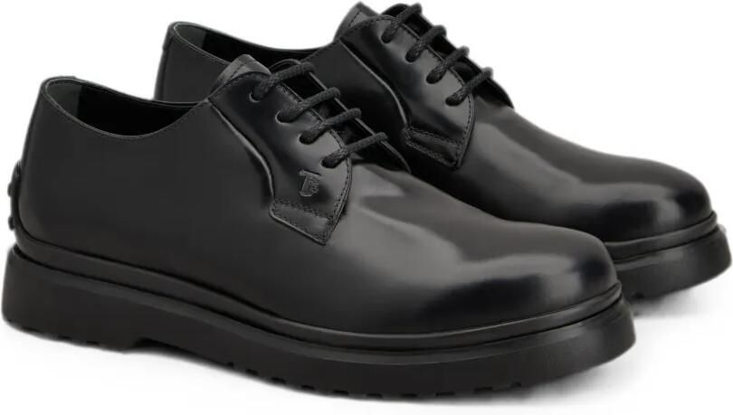 Tod's Derby schoenen met chunky zool en Gommino-detail Zwart - Foto 4