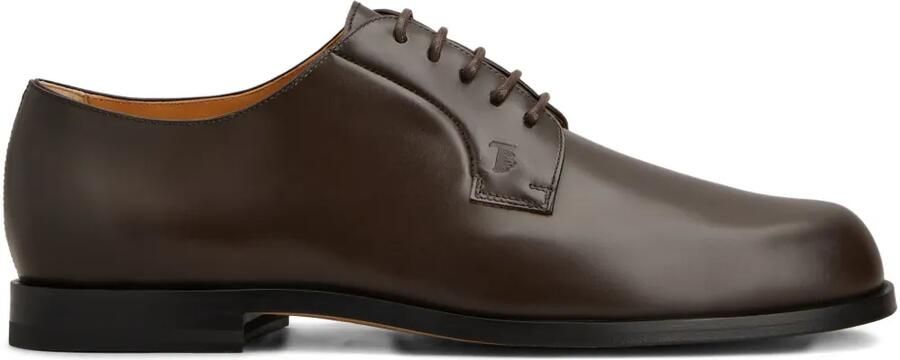 Tod's Derby schoenen met reliëf Bruin