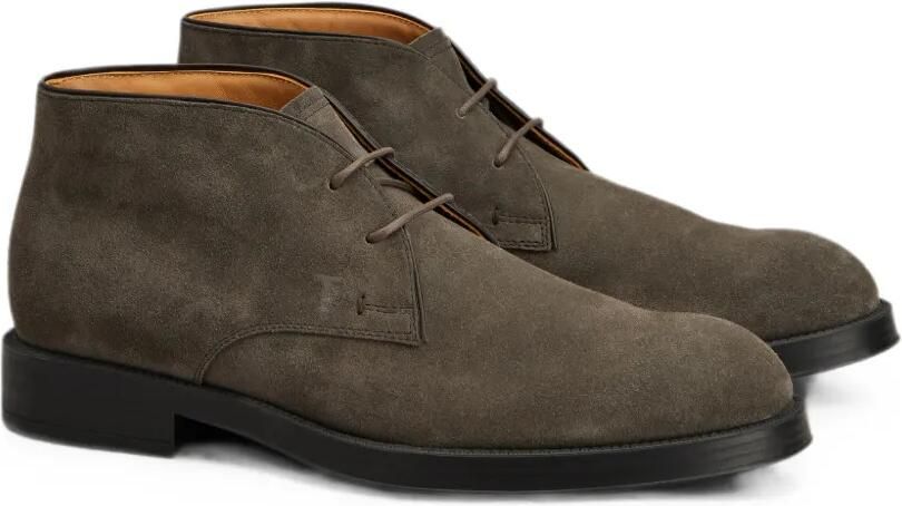 Tod's Desert boots van suède Groen - Foto 3