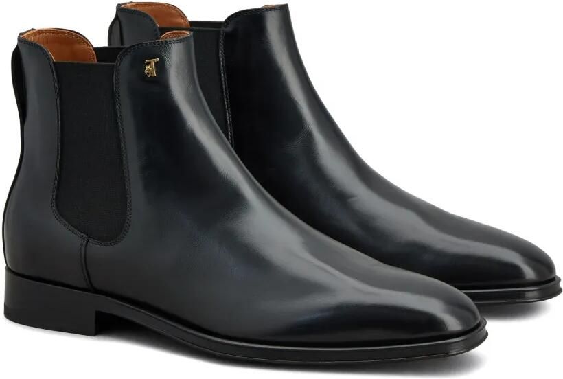 Tod's Enkellaarzen met logoplakkaat Zwart - Foto 3