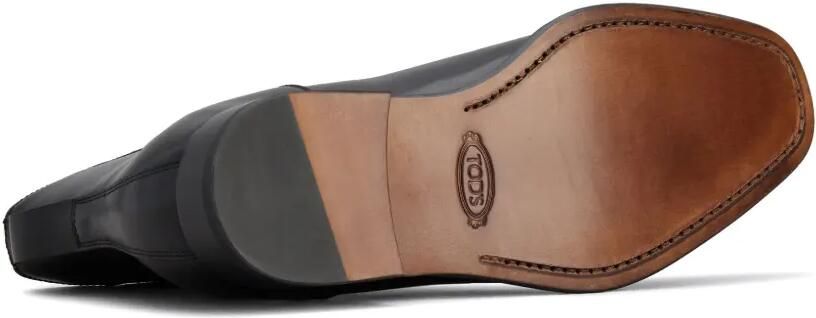 Tod's Enkellaarzen met logoplakkaat Zwart - Foto 5