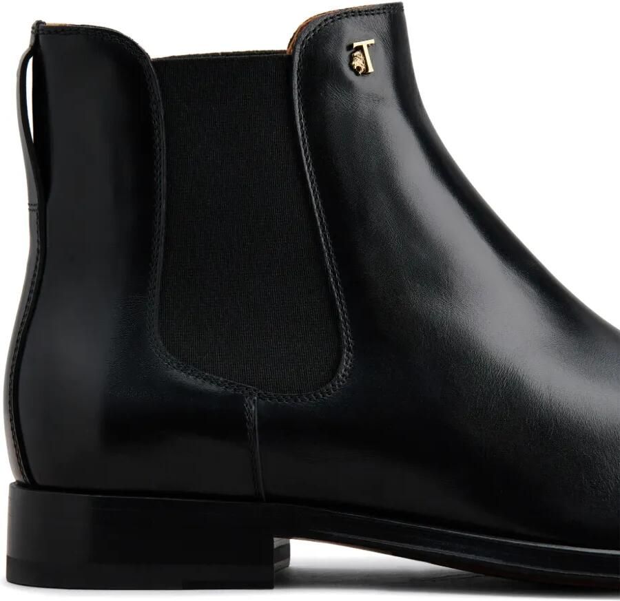 Tod's Enkellaarzen met logoplakkaat Zwart - Foto 2