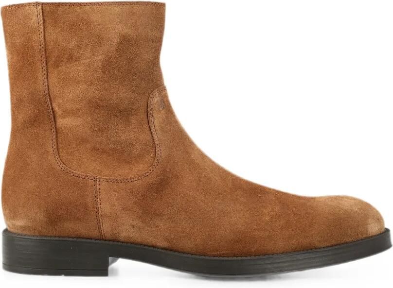 Tod's Enkellaarzen met rits Bruin