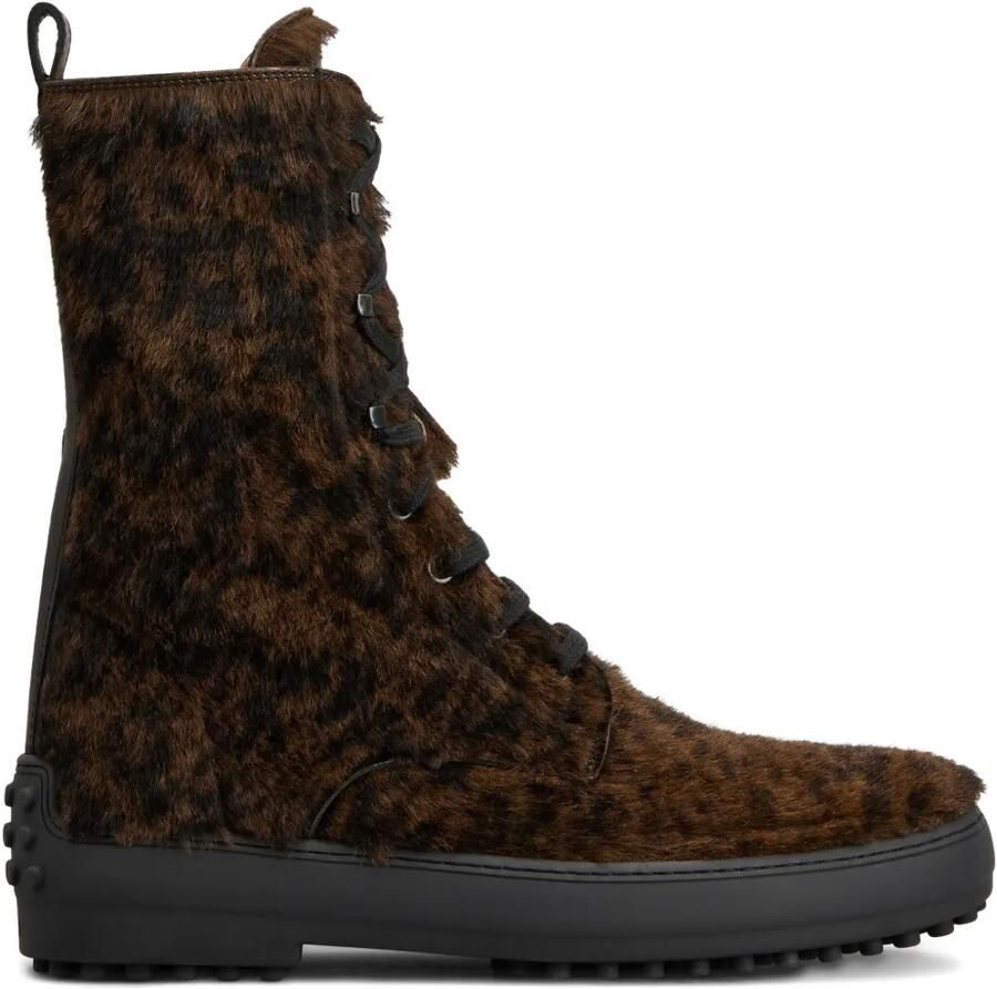 Tod's Enkellaarzen met veters Bruin