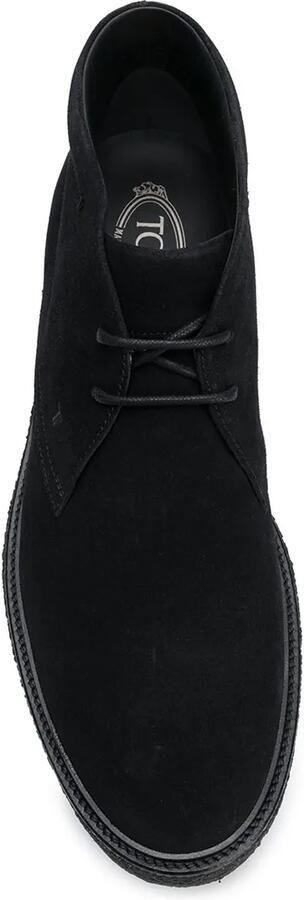 Tod's flat lace-up boots Zwart - Foto 3
