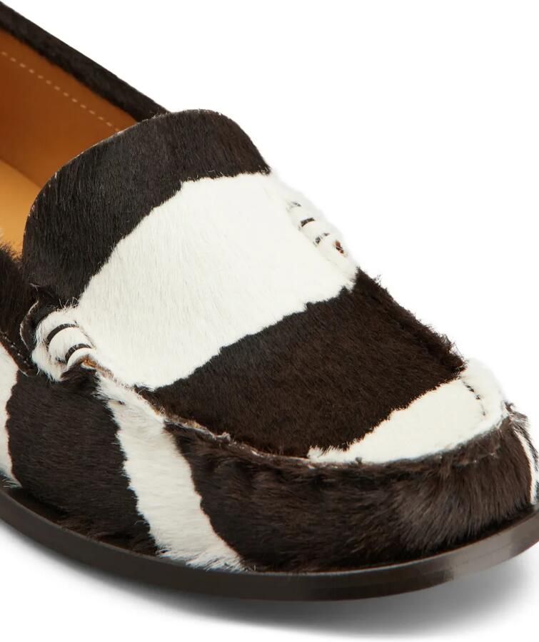 Tod's Gestreepte loafers Bruin - Foto 3