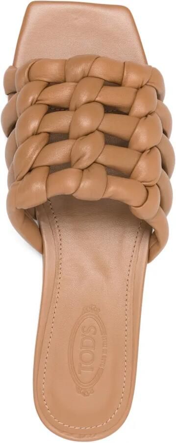 Tod's Geweven sandalen Beige - Foto 2