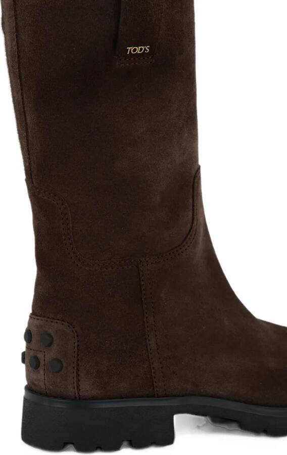 Tod's Gomma 31 suede ankle boots Bruin - Foto 3