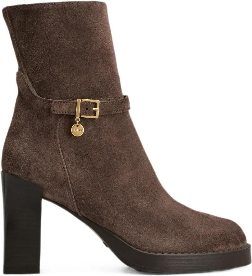 Tod's Gomma enkellaarzen met gesp-detail Bruin