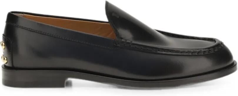 Tod's Gommini leren loafers verfraaid met studs Zwart