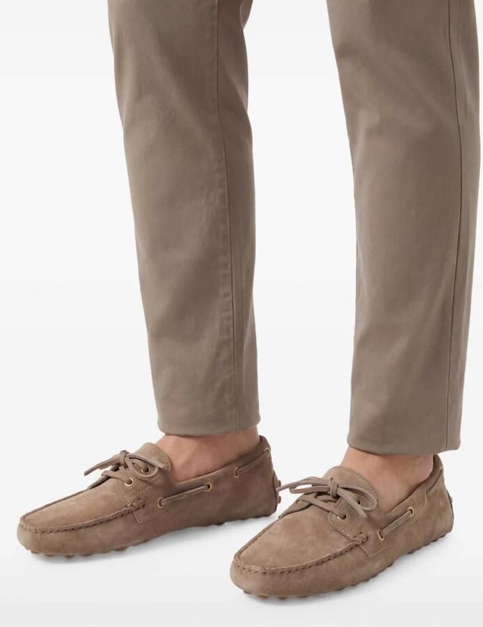Tod's Gommino bootschoenen Beige - Foto 2
