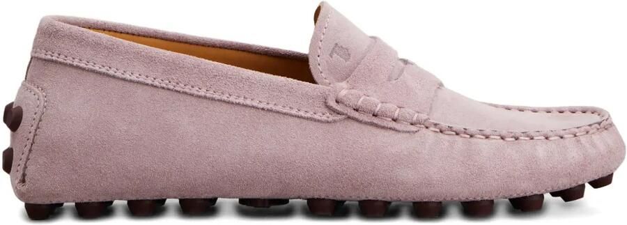 Tod's Gommino Bubble loafers met penny bar Roze