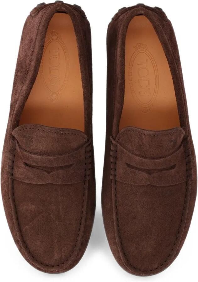 Tod's Gommino bubble suède loafers Bruin - Foto 2