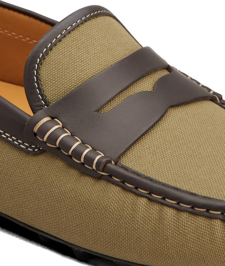 Tod's Gommino canvas loafers Groen - Foto 2