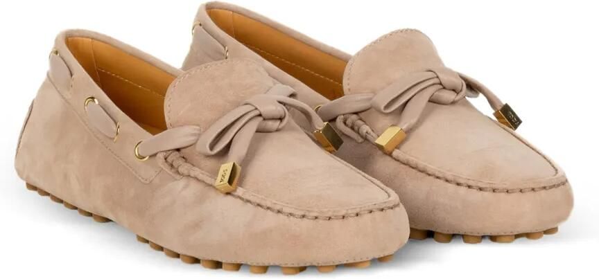 Tod's Gommino geknoopte sandalen Beige - Foto 3
