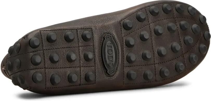 Tod's Gommino leren bootschoenen met lammy voering Bruin - Foto 4