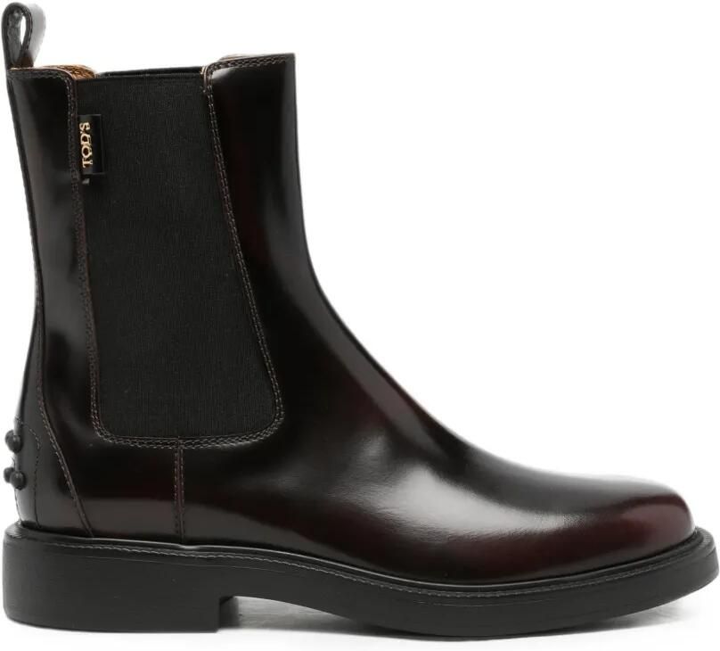 Tod's Gommino leren laarzen Bruin