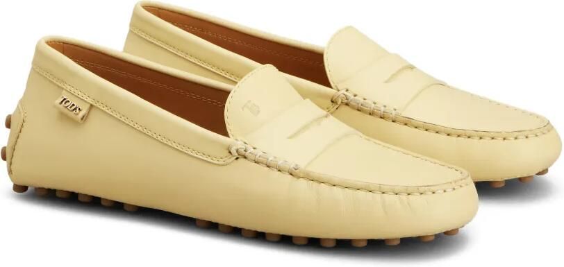 Tod's Gommino leren loafers Beige - Foto 5