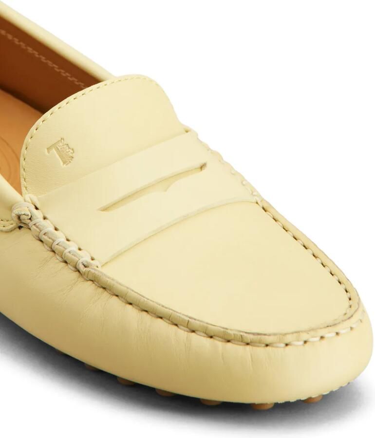 Tod's Gommino leren loafers Beige - Foto 3