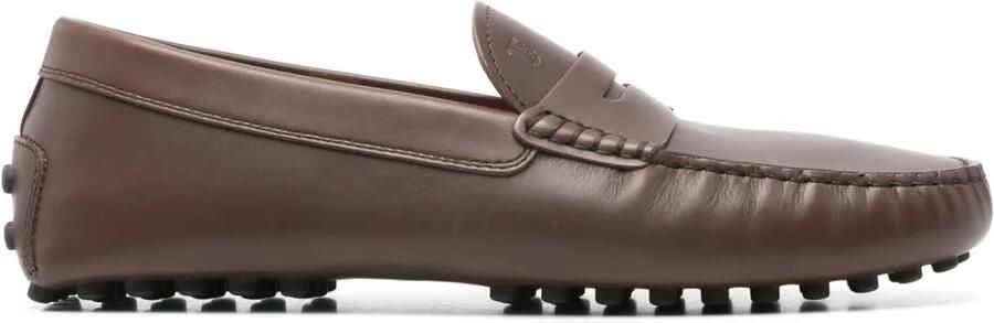 Tod's Gommino leren loafers Bruin