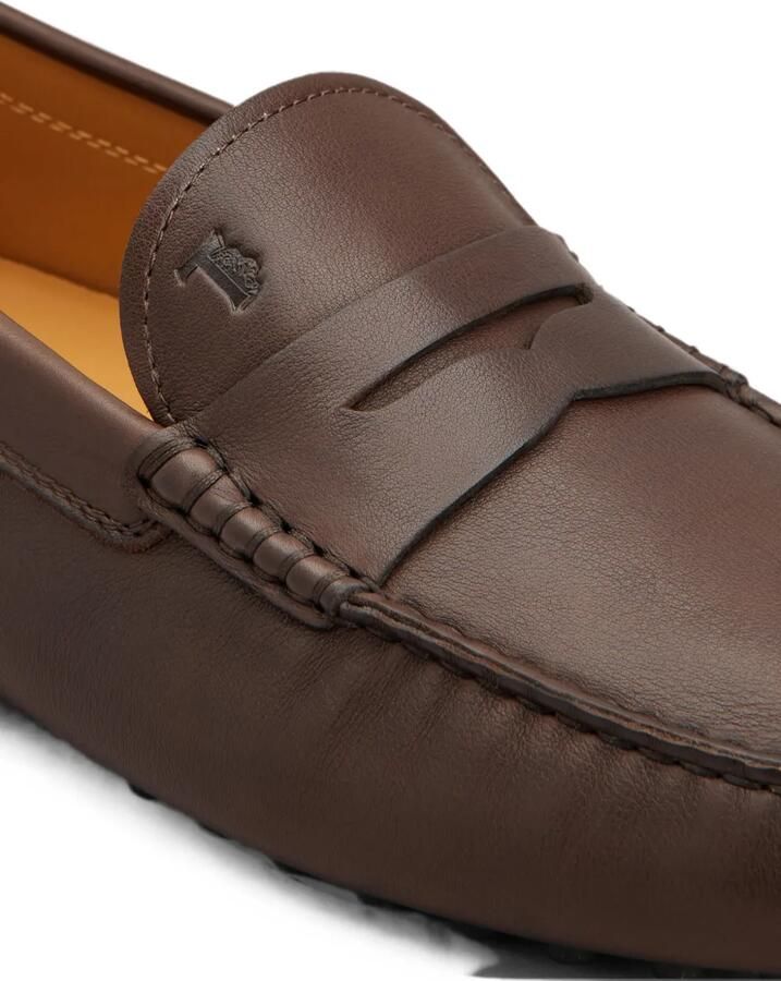 Tod's Gommino leren loafers Bruin - Foto 2