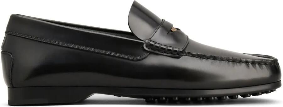 Tod's Gommino leren loafers Zwart