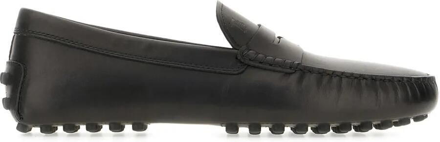 Tod's Gommino leren loafers Zwart