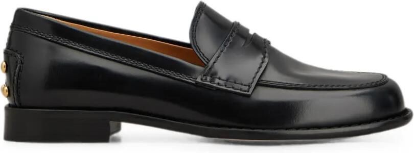 Tod's Gommino leren loafers Zwart
